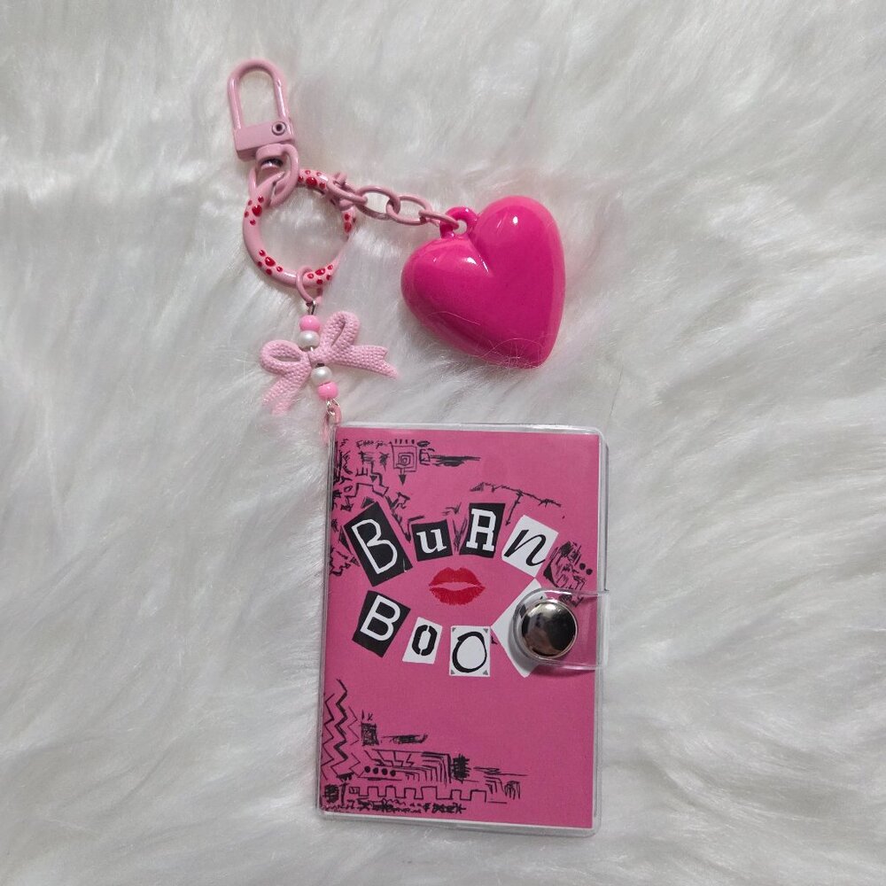 Mean Girls Burn Book Keychain